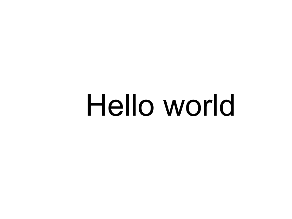 Hallo Arial Kerning